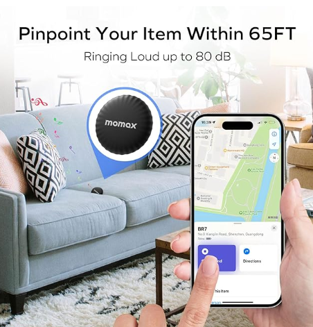 Momax PinTag Find My Tracker 4-pack Momax PinTag Find My Tracker 4-pack